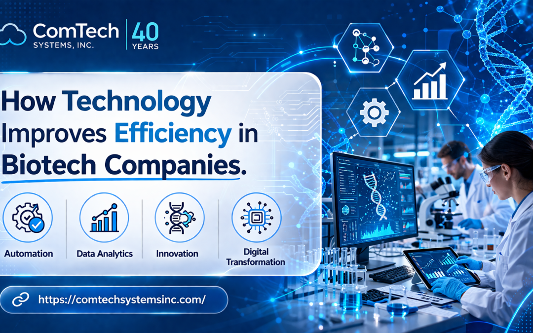 How Technology Improves Efficiency in Biotech Companies
