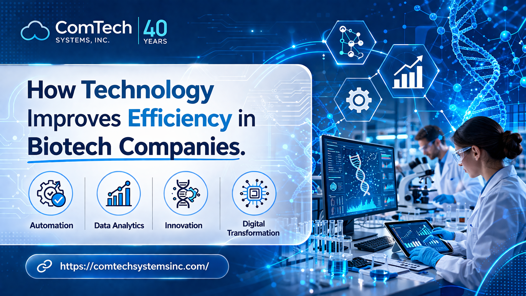 How Technology Improves Efficiency In Biotech Companies