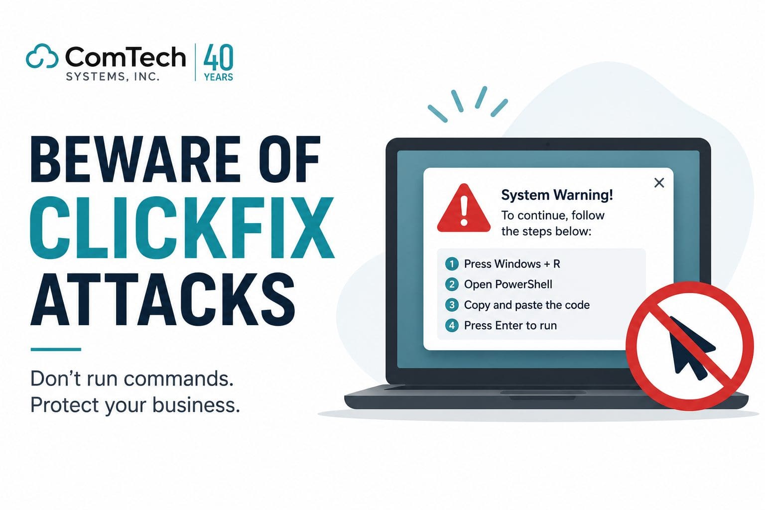 ClickFix Attacks Explained: How to Protect Your Business